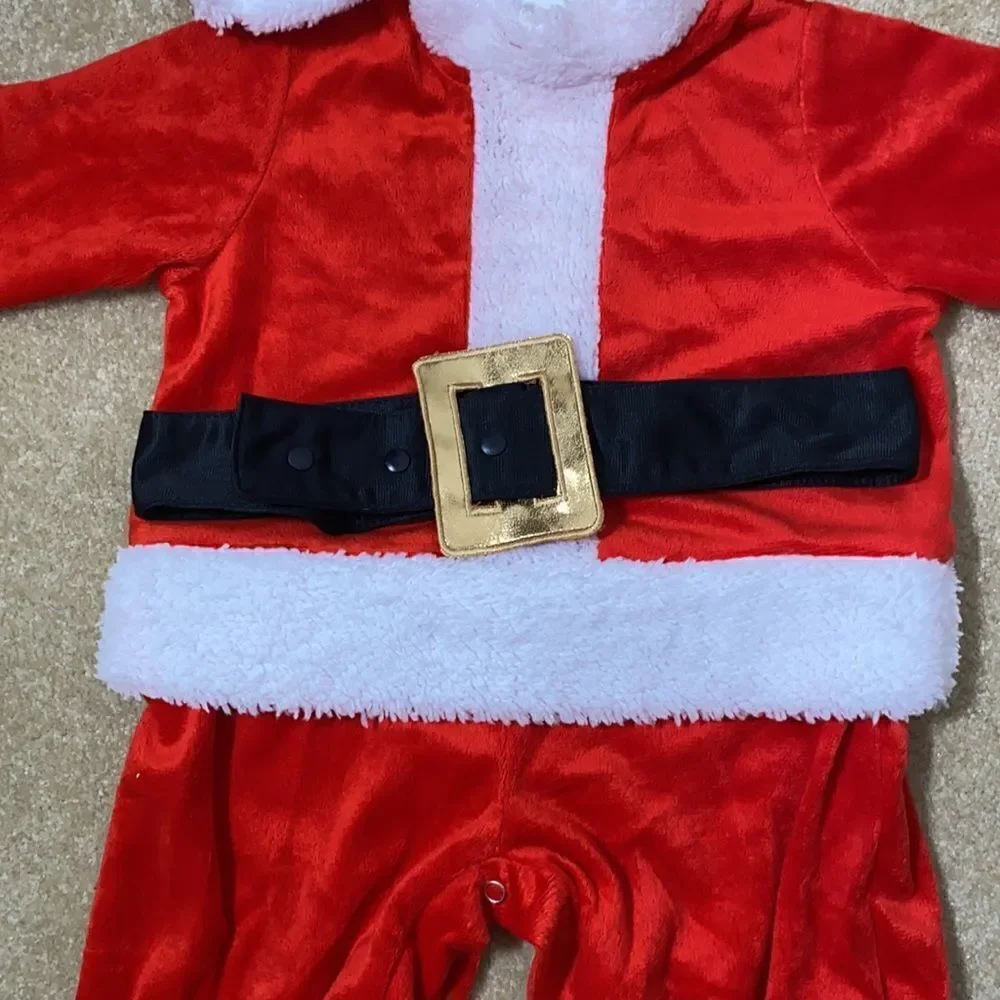 Infant Santa Costume NWT 12 months
